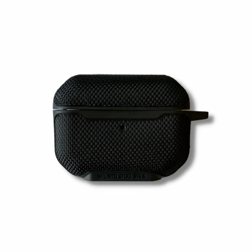 Чохол Leather Case UAG for AirPods Pro 2 з карабіном Nylon black- Фото 1